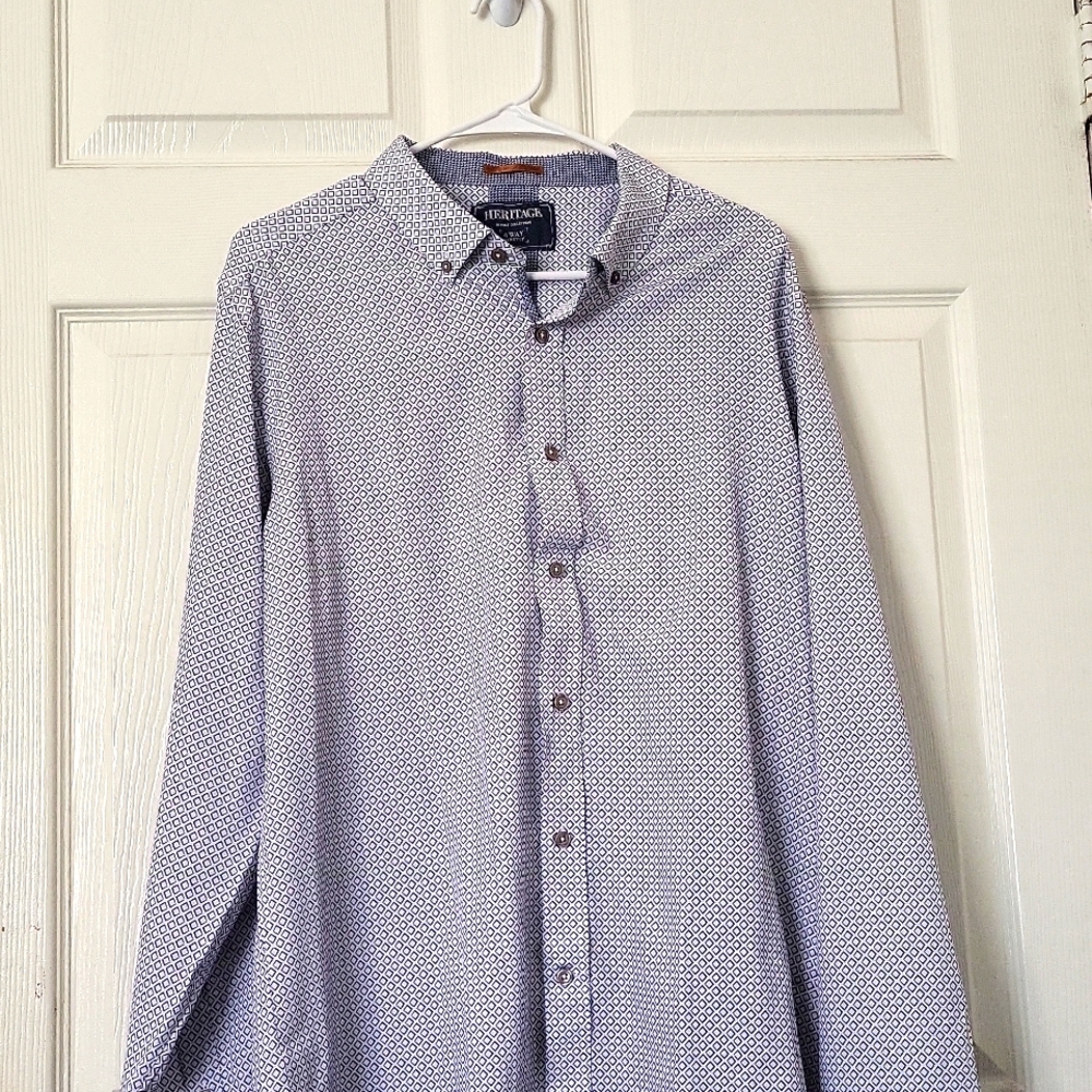 Heritage 3 way stretch long sleeve shirt